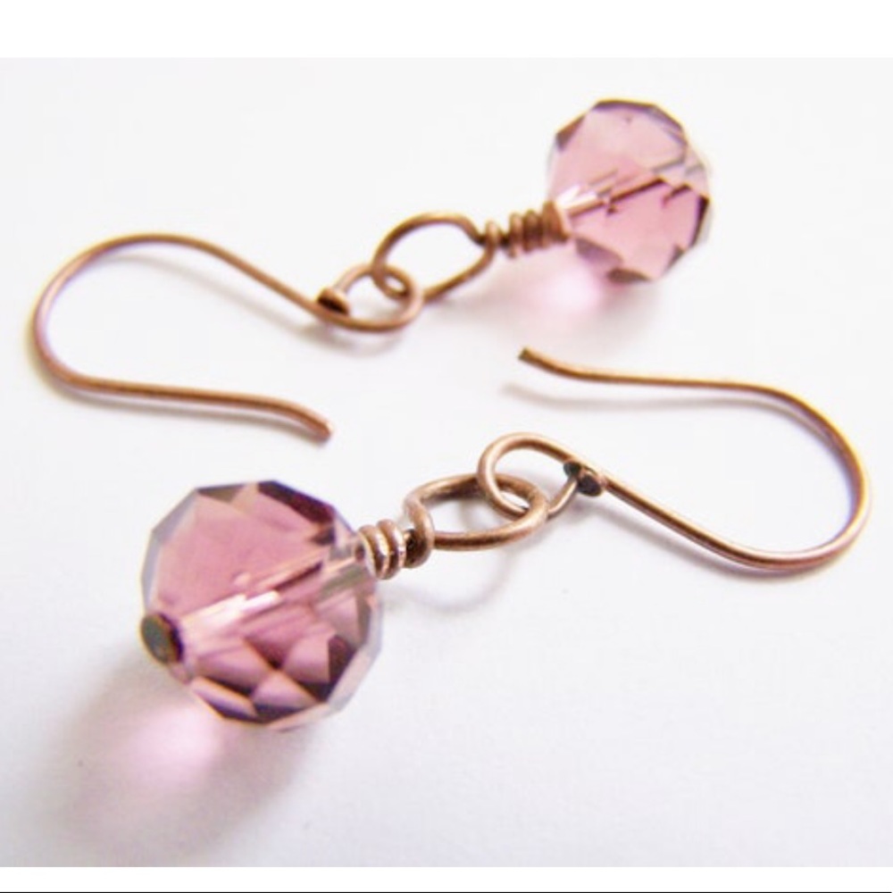 ⭐️ 5 for $25 ⭐️ “Vineyard” Celestial crystal earrings